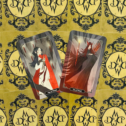 Dark Wood tarot cards Llewellyn