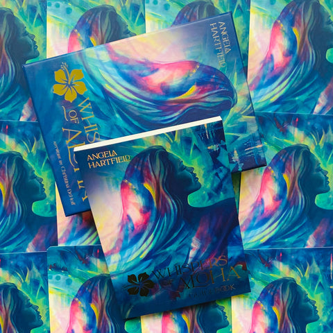 Whispers Of Aloha oracle cards Blue Angel