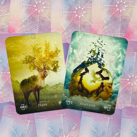 The Elemental Oracle cards Rockpool