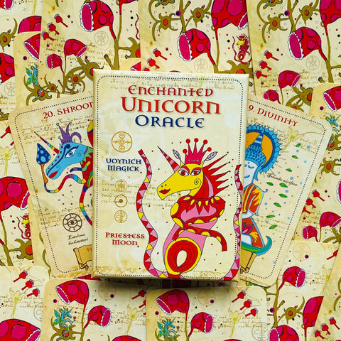 Enchanted Unicorn Oracle cards Rockpool