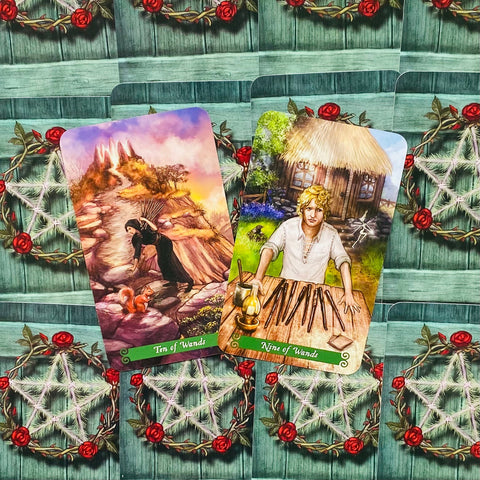 The Green Witch Tarot Cards Llewellyn