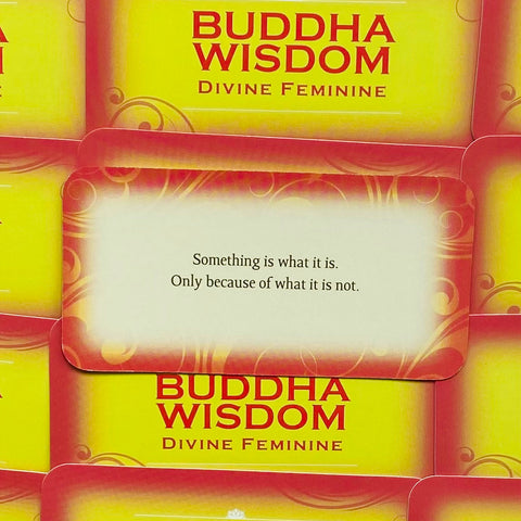 Inspirational Buddha Wisdom Divine Feminine cards US Games Systems