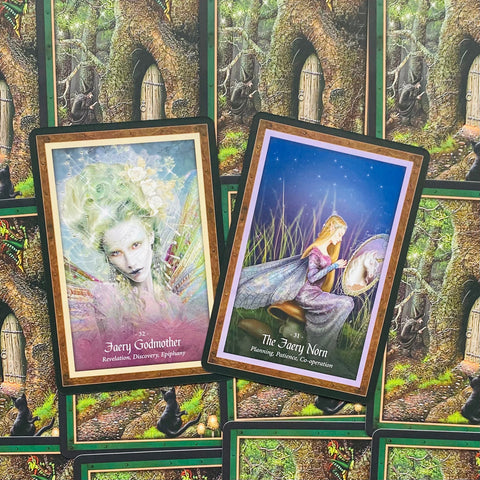 The Faery Forest Oracle Cards Blue Angel