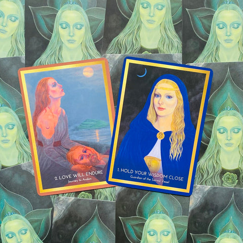 Transcendent Journeys Oracle Cards Blue Angel
