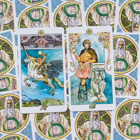 The Sorcerers Tarot Cards Lo Scarabeo