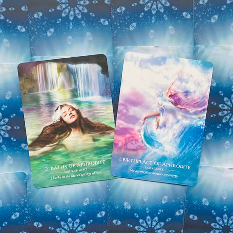 Water Temple Oracle Cards Blue Angel