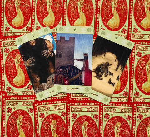 John Bauer Tarot Cards Deck Lo Scarabeo