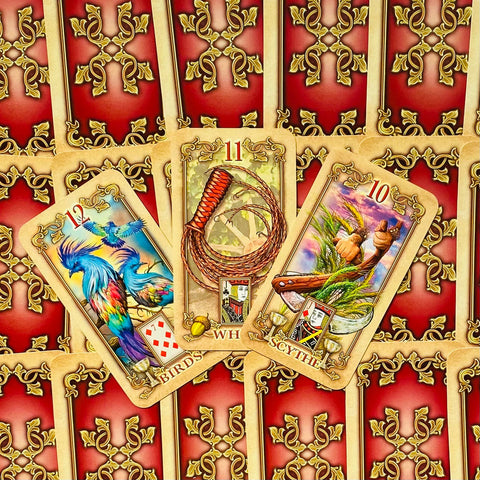 Lustrous Lenormand Oracle Cards Llewellyn