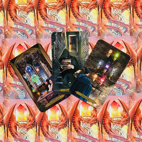 Wizards Tarot cards Llewellyn