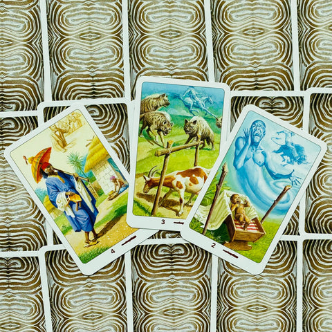 African American Mini Tarot Cards Lo Scarabeo