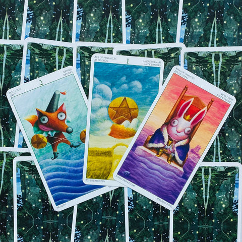 Tarot of the Magical Forest cards Lo Scarabeo