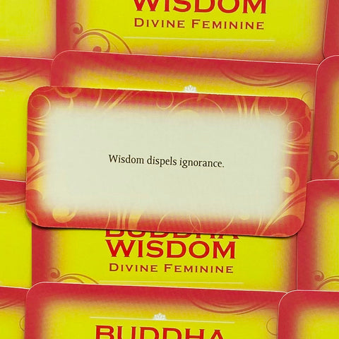 Inspirational Buddha Wisdom Divine Feminine cards US Games Systems