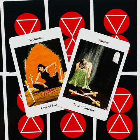Barbara Walker in a tin Tarot cards US Games Systems