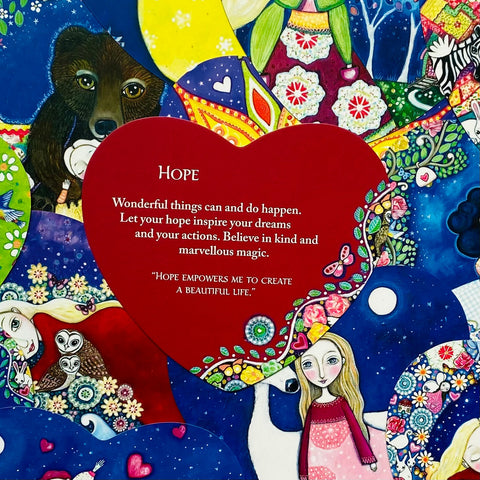 The Enchanted Heart Oracle Cards Blue Angel