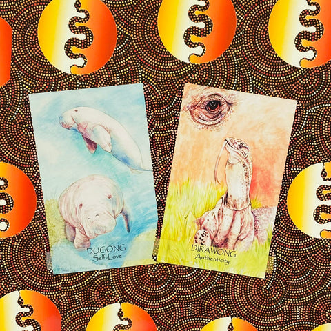 Aboriginal Walkabout Oracle Solarus Cards