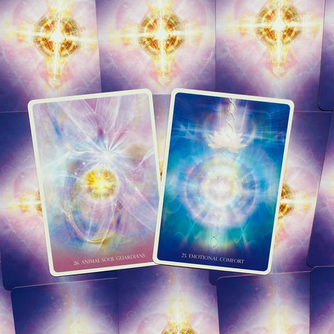 Angelic Lightwork Healing oracle Blue Angel