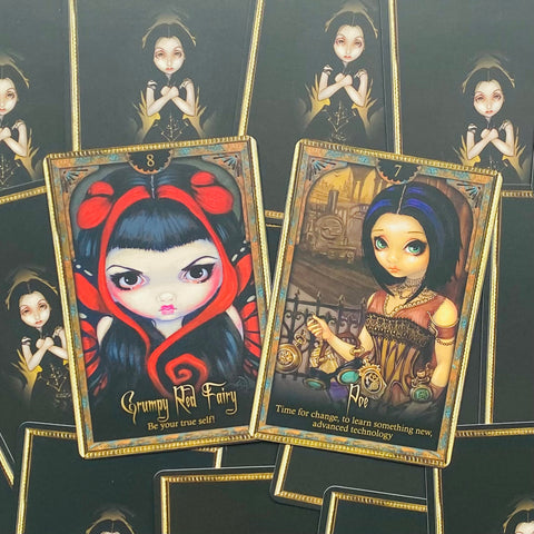 Oracle of Shadows and Light cards Blue Angel