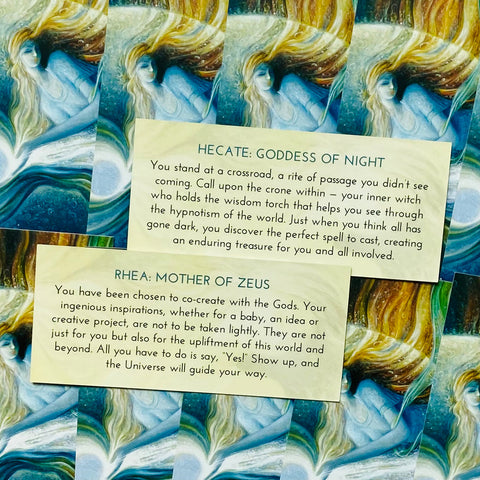 Dream Goddess Empowerment Inspiration Cards