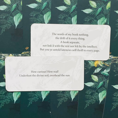 Leaves of Wisdom cards Blue Angel