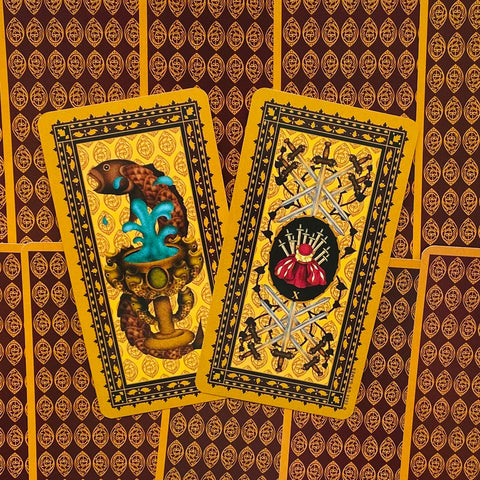 Medieval Cat Tarot cards US Games Systems