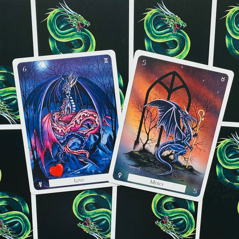 Imperial Dragon Oracle cards US Games Systems