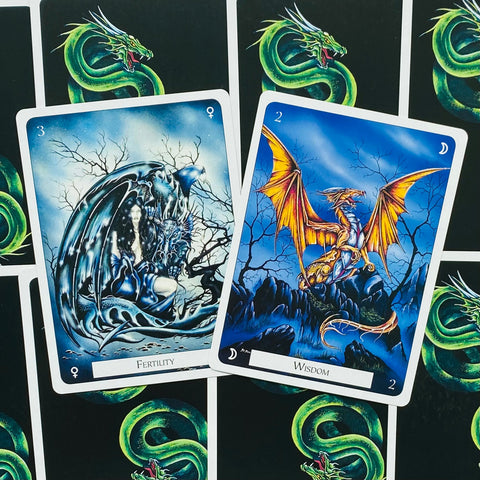 Imperial Dragon Oracle cards US Games Systems