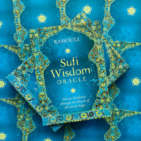 Sufi Wisdom Oracle Cards Deck Blue Angel