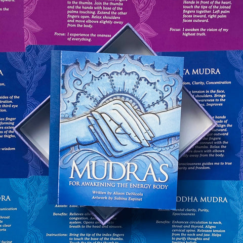 Mudras for Awakening the Energy Body deck and book set US Games Systems