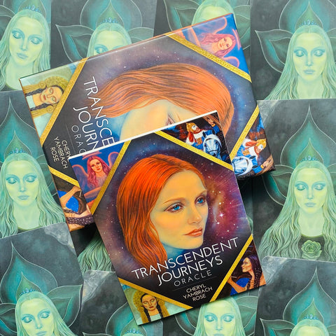 Transcendent Journeys Oracle Cards Blue Angel