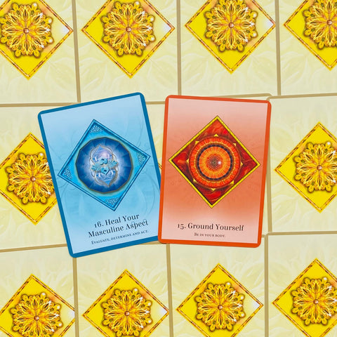 The Secret Language of Your Soul oracle cards Blue Angel