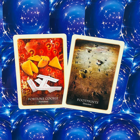 Divination of the Ancients Oracle cards Blue Angel