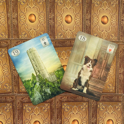 Thelema Lenormand cards Lo Scarabeo
