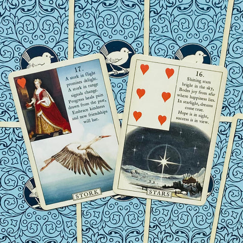 Blue Bird Lenormand cards US Games Systems