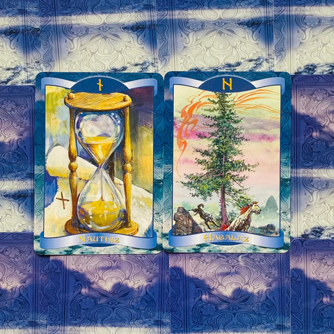 Runes Oracle Cards Lo Scarabeo