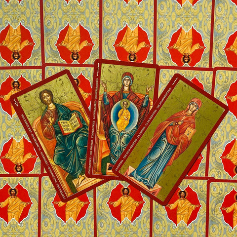 Golden Tarot Of The Tsar Cards Lo Scarabeo