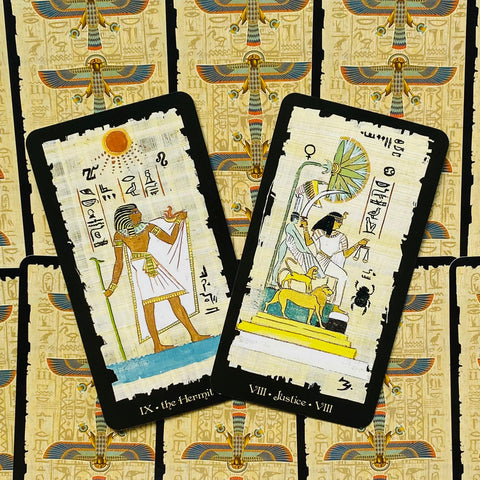 Egyptian Tarot Cards Grand Trumps Lo Scarabeo