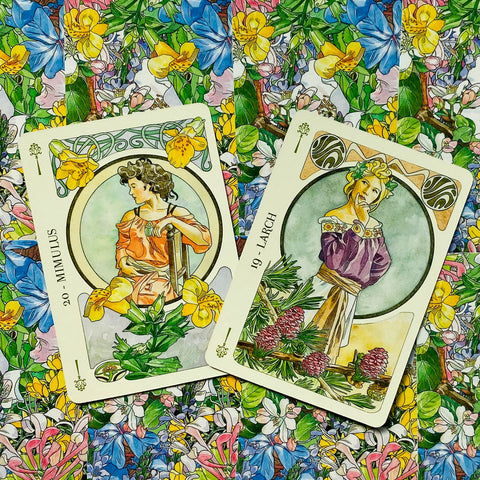 Flower Oracle Cards Lo Scarabeo