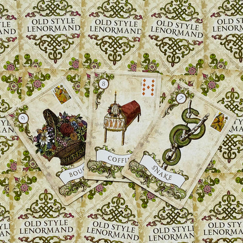Old Style Lenormand Fortune-Telling cards US Games Systems