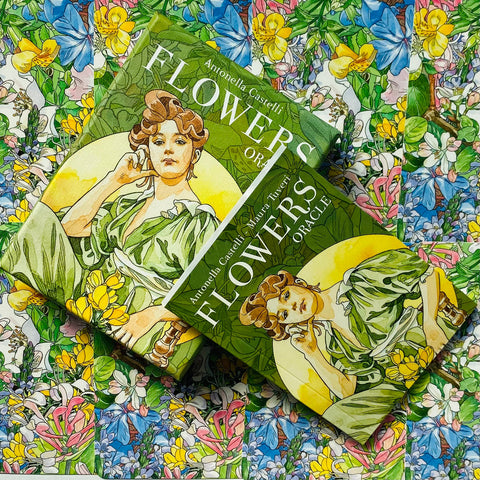 Flower Oracle Cards Lo Scarabeo
