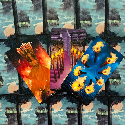 Tarot Of The Haunted House Cards Deck Lo Scarabeo