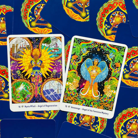 Amazonian Angel Oracle cards Destiny Books