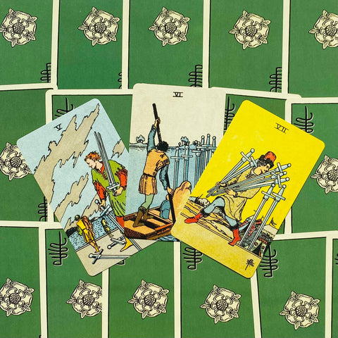 Smith Waite Borderless Tarot cards US Games Systems