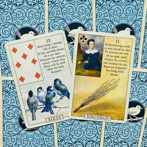 Blue Bird Lenormand cards US Games Systems