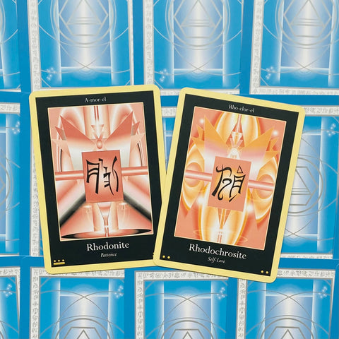 Liquid Crystal Oracle Cards Blue Angel