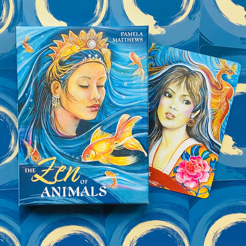 The Zen Of Animals Oracle Cards Blue Angel