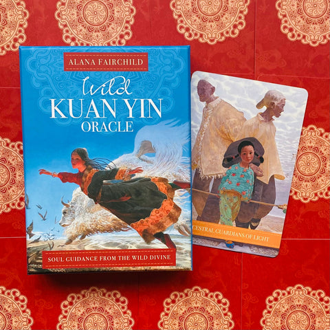 Wild Kuan Yin Oracle Cards Blue Angel