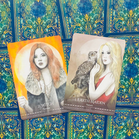 Goddess Spirit Oracle Cards Blue Angel