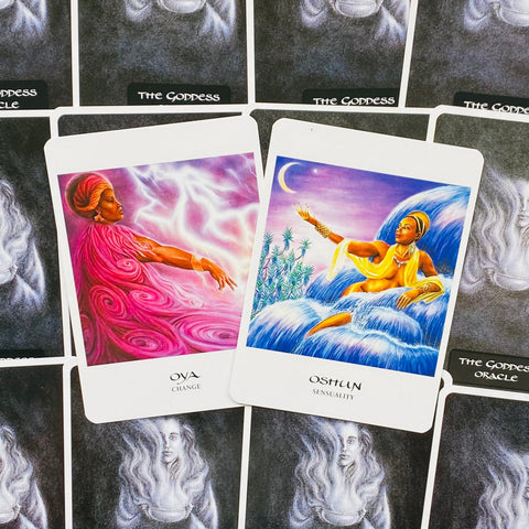 The Goddess Oracle cards and book set US Games Systems