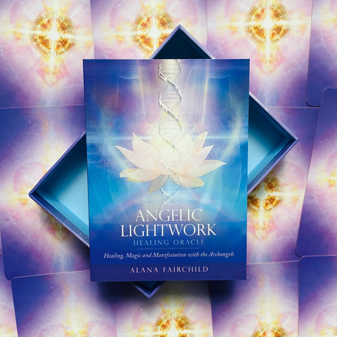 Angelic Lightwork Healing oracle Blue Angel