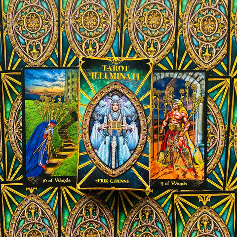 Illuminati Tarot Cards Lo Scarabeo